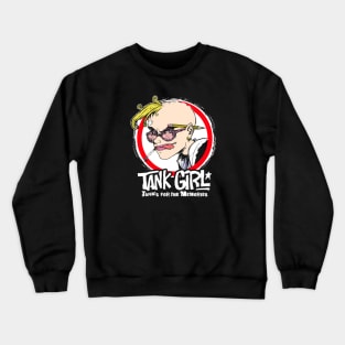 Tank Girl Circle (Black Print) Crewneck Sweatshirt